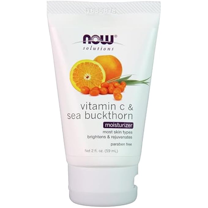 now FOODS VITAMIN C & SEA BUCKTHORN MOISTURIZER 59ML 2 FL OZ - Image 1